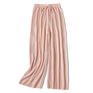 <span class=keywords><strong>Pantaloni</strong></span> larghi da ragazza di grandi dimensioni per la primavera e l'estate con Design sottile che appendono <span class=keywords><strong>pantaloni</strong></span> corti Casual in Chiffon di seta di ghiaccio - Product Image 5