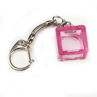Testeur de touches individuelles pour clavier mécanique avec base transparente DIY, interrupteur multicolore et porte-clés