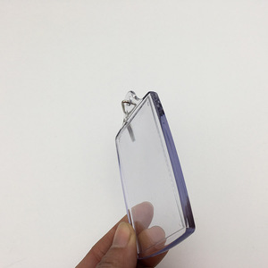 Trống <span class=keywords><strong>Acrylic</strong></span> Keychain, Hình Ảnh Chèn Nhựa Khung Ảnh <span class=keywords><strong>Acrylic</strong></span> Vòng Chìa Khóa - Product Image 4