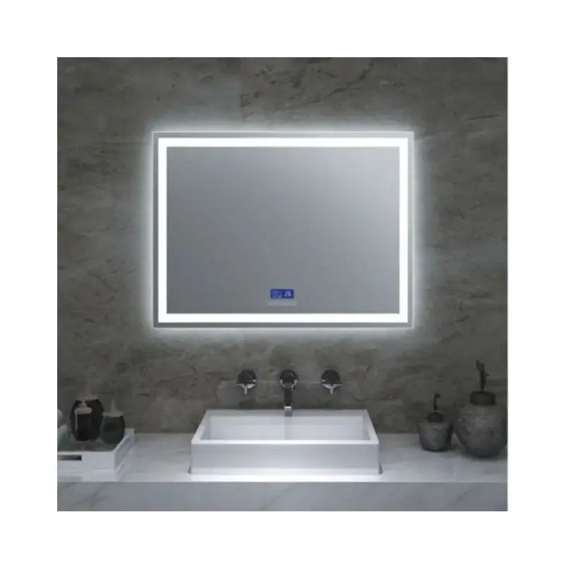 Moderne Led Touch Screen Make-Up Spiegel Met Licht Voor Badkamer