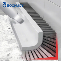 Brosse à poils double face BOOMJOY avec poils souples et épais pour un nettoyage doux et puissant des taches
