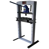 Cric hydraulique manuel robuste 20T 32T à cadre épaissi en acier allié, hauteur max. 225 mm pour réparation automobile et démontage de roulements