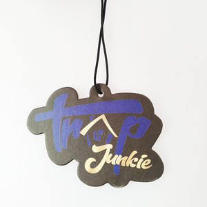 Désodorisant de voiture en papier de coton personnalisé Cool Design différentes formes avec des parfums - Product Image 2