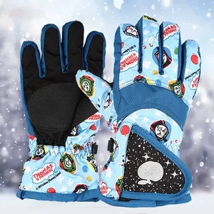Imperméable sport garçons filles gants de ski montagne enfants mitaines hiver chaud enfants gant en plein air bébé cyclisme <span class=keywords><strong>mitaine</strong></span> chauffante - Product Image 2