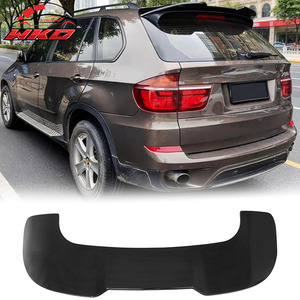 สปอยเลอร์หลังคาสีดำเงาสำหรับ BMW X5 E70 Facelift ปี 2007-2010 - Product Image 1