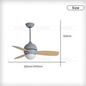 <span class=keywords><strong>Luminaire</strong></span> <span class=keywords><strong>de</strong></span> <span class=keywords><strong>Plafond</strong></span> À Air <span class=keywords><strong>Ventilateur</strong></span> <span class=keywords><strong>Avec</strong></span> Lumière Moderne <span class=keywords><strong>de</strong></span> 52 Pouces - Product Image 3