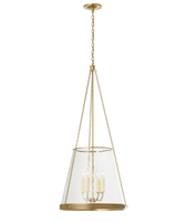 Lampe suspendue minimaliste YH, base en verre, restaurant, cuisine, salle à manger, hall d'entrée, lustres modernes en laiton LED, luminaire suspendu au plafond