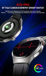 Montre connectée MT200 Health Smartwatch ECG, fréquence cardiaque, température, Android OEM, montres intelligentes, écran AMOLED 1,43', montre connectée pour hommes - Product Image 4