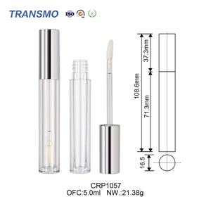 Emballage de rouge à lèvres liquide et baume à lèvres, tube de gloss à lèvres vide 5ml, tube de gloss à lèvres transparent, marque privée - Product Image 3