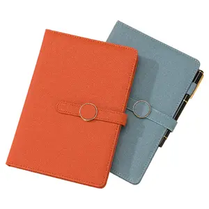 Benutzer definierte Hardcover PU Lederbezug Journal A5 Täglicher Selbst verbesserung planer Goldfolie Mode Notebook