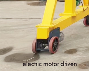 Grue à portique mobile de petite taille de 0,5 tonne, 1 tonne, 2 tonnes, 3 tonnes, 5 tonnes, grue à portique mobile portable - Product Image 5