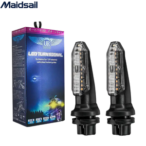 <span class=keywords><strong>Clignotant</strong></span> LED miniature MOTOLED 12W <span class=keywords><strong>pour</strong></span> <span class=keywords><strong>moto</strong></span> Titan150 2000 CB250 Twister DC12V, résistant à l'eau, jaune et blanc - Product Image 1