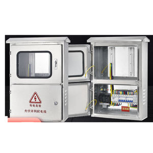 Gabinete Combinador Solar de Acero Inoxidable para Conexión a Red, Equipo Eléctrico Personalizado para Protección de Sistemas Fotovoltaicos - Product Image 1