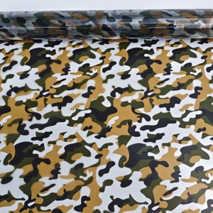 <span class=keywords><strong>Film</strong></span> d'impression Camouflage à l'eau, livraison gratuite, papier hydrographique pour chaussures, talon, semelle, timbre, cosmétique, cuisine, porte - Product Image 3