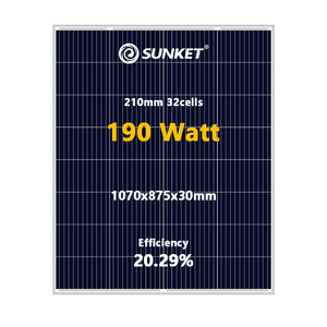 Nhà sản xuất chuyên nghiệp 120W 150W <span class=keywords><strong>CE</strong></span> TUV được phê duyệt dân cư thương mại Tấm Pin Mặt Trời Topcon đầy đủ màu đen Mono nửa tế bào mô-đun - Product Image 5