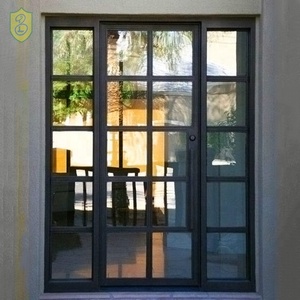 An Ninh Cửa Cửa Chính Mạnh Mẽ Thép Thiết Kế Cửa Sổ Và Sắt Góa Phụ Nướng Sắt Cửa - Product Image 3