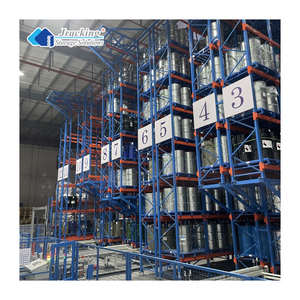 Jracking <strong>Warehouse</strong> Shelving Racks Steel Automatic Storage Racking ASRS <strong>System</strong> for Retail Distribution Centers - Product Image 4