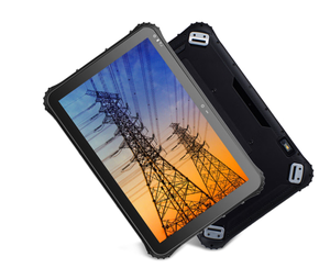 <span class=keywords><strong>Tablet</strong></span> industri 12 inci 5G <span class=keywords><strong>Android</strong></span> 11 Intel kasar <span class=keywords><strong>Tablet</strong></span> Keyboard 128GB NFC RJ45 RS232 sidik jari pembaca kode batang IP67 - Product Image 4