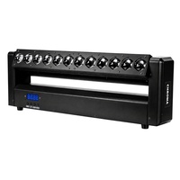 Barre LED à tête mobile RGBW 4-en-1 12x15W, projecteur de scène DMX512 à rotation continue à 540 degrés pour éclairage de fête et de club