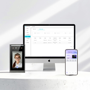 Система контроля доступа и учета рабочего времени Feocey FCV5002 с распознаванием лиц и ИИ, многофункциональная, с сертификатами CE/FCC - Product Image 3