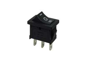 Donghai Single Pole Rocker <b>Switch</b> Model MRS Plastic Metal IP40 2P 250VAC 20A Solder Lug Desk <b>Lamp</b> Audio System 50000 Cycle - Product Image 3