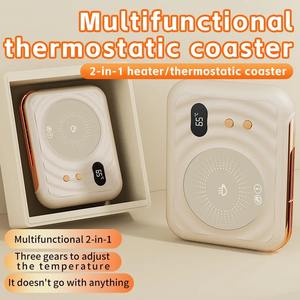 Calentador de Tazas Inteligente con Calentamiento Eficiente, 3 Ajustes de Temperatura, Calentador de Tazas y Mug con Doble Función, Calentador de Café para Café y Velas - Product Image 2