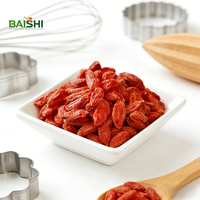 Bayas de Goji Orgánicas Secas de Primera Calidad, Origen Ningxia, Suministro Directo de Fábrica al por Mayor para Producción de Repostería