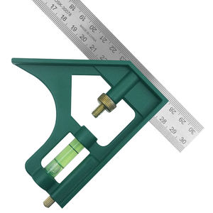 Règle carrée combinée en acier inoxydable à prix d'usine, très vendue, mini niveau pour la mesure métrique - Product Image 5