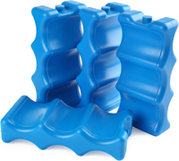 Compresse de gel pour lait maternel - Packs de glace pour biberons pour les mamans qui allaitent et travaillent, en gel apaisant et confortable, s'adapte aux canettes/bouteilles, aux tire-lait