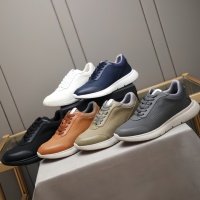 Chaussures de marche décontractées en cuir véritable de luxe avec empeigne en maille respirante, semelle extérieure en caoutchouc, à lacets, couleur unie, amortissantes, pour l'automne/le printemps