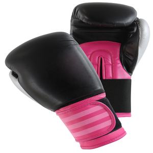 Guantes de boxeo profesionales con logotipo personalizado, guantes de boxeo de cuero, fabricados en paquistaní, venta al por mayor - Product Image 3