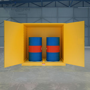 خزانة معدنية كيميائية مقاومة للحريق 416 لتر على الطراز الصناعي ، معدات مختبر أمان لتخزين الأسطوانات للمختبرات الكيميائية - Product Image 1