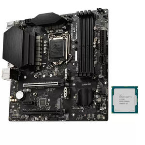 Kit carte mère et processeur MSI Z490M avec 10600KF107001010010400 pour ordinateur de bureau B460M - Product Image 1