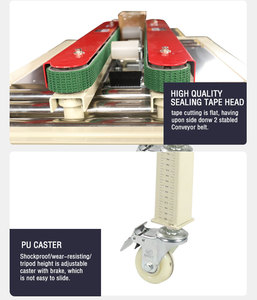 Machine de scellage de boîtes en carton semi-automatique, machine de scellage de cartons, machine d'emballage de boîtes - Product Image 4