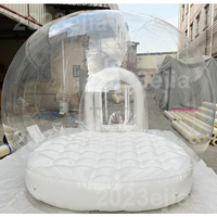 En stock, dôme gonflable en PVC pour saut et rebondissement, tente bulle gonflable 3m 4m 5m, château gonflable pour enfants, location pour fêtes