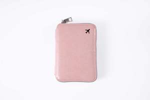 Portefeuille de voyage à fermeture éclair grande capacité avec logo personnalisé, organiseur de documents, passeport, carte d'embarquement, cartes de crédit, pochette à monnaie - Product Image 6