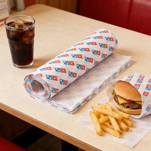 Papier sulfurisé le plus vendu, non toxique, non blanchi, double face, 40 g/m², feuilles de cuisson enduites de silicone, utilisables au micro-ondes - Product Image 4