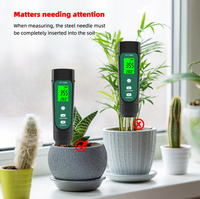 YY-1000 3 en 1 sol EC température mètre testeur d'humidité en pot jardinage agricole outil de mesure conductivité mètre