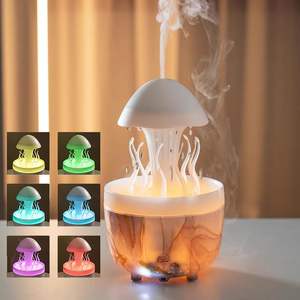 Nouveau diffuseur d'aromathérapie goutte de pluie innovant algues virtuelles capacité 300ML 7 LED couleurs changeantes humidificateur de nuage de brume - Product Image 1