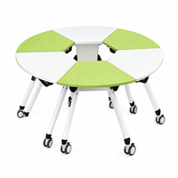 Table de formation moderne pour salle de classe, bureau, salle de réunion, mobilier de vente en gros