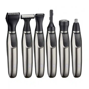 Recortadora Eléctrica 6 en 1 para Hombre, Recortadora de Vello Nasal, Recortadora de Vello Corporal, Afeitadora de Cejas, Depiladora Facial, Depiladora de Ojos - Product Image 1