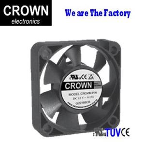 พัดลมระบายความร้อนแบบอินเวอร์เตอร์ Crown 40x10 AC แบบใบพัดหมุนตามแนวแกน รุ่น H8 มอเตอร์ไร้แปรงถ่าน ใบพัดอลูมิเนียมอัลลอยด์ รับผลิตตามแบบ OEM ติดตั้งบนเพดาน รับประกัน 1 ปี - Product Image 4