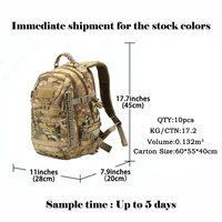 Système MOLLE découpé au laser Sac à dos de gymnastique camouflage tactique Sac de fitness pour sport en plein air