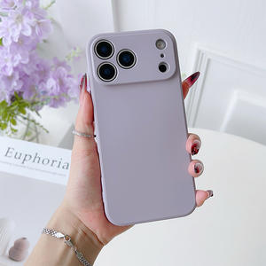 Funda para iPhone 17 Pro Max, Funda de Silicona Líquida con Diseño de Cubo de Rubik, Protección Completa contra Golpes y Caídas - Product Image 6