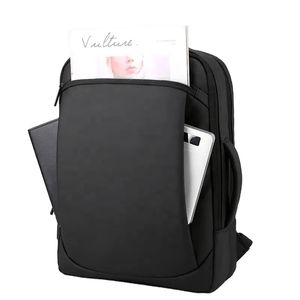 Sac à dos d'ordinateur portable pour étudiants, imperméable, pour hommes, pour le travail, l'école, les voyages, avec port USB - Product Image 3