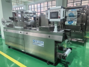 Ham xúc xích tự động khay nhựa chân không niêm phong máy thermoforming máy đóng gói chân không cho trái cây - Product Image 6