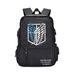 Mochila Escolar con Diseño de Anime Ataque a los Titanes Eren AOT, 100 Diseños, para Adolescentes - Product Image 4
