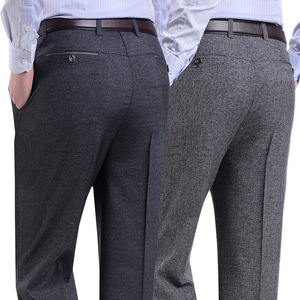 <span class=keywords><strong>Pantaloni</strong></span> Casual da Uomo LCBZ Personalizzati, <span class=keywords><strong>Pantaloni</strong></span> Eleganti <span class=keywords><strong>Slim</strong></span> in Cotone e <span class=keywords><strong>Lino</strong></span>, Chinos per Uomo - Product Image 1