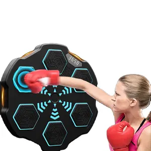 Gran oferta, máquina de boxeo de música electrónica inteligente, máquina de entrenamiento de caja de música