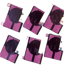 แบตเตอรี่โพลิเมอร์เกรด A สำหรับโทรศัพท์มือถือรุ่น 11 12 13 14 15 Pro Max ขายส่งจากโรงงาน ไม่มี BMS ในสต็อก - Product Image 1